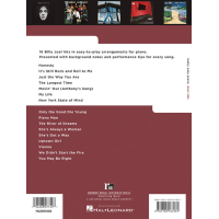 Really Easy Piano Billy Joel 16 Iconic Hits HL00595462 2