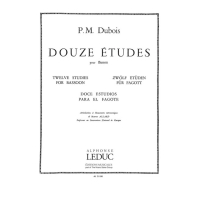 Dubois 12 Et&uuml;den Fagott AL21839