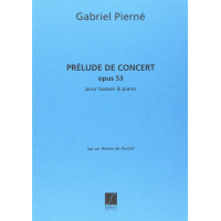 Pierne Preldue de Concert Op. 53 Fagott  gallery