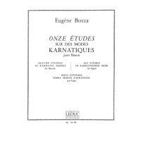 Bozza 11 Etudes sur des Modes Karnatique gallery