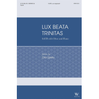 Gjeilo Lux Beata Trinitas Chor SATB Oboe gallery