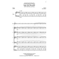 Gjeilo Iam Sol Recedit Chor SATB Oboe Klavier WW1943 2