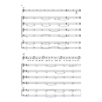 Gjeilo Away in a Manager Chor SATB Soprano Solo a cappella W