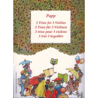 Papp 3 Trios f&uuml;r 3 Violinen EMBZ14206