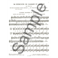 Bernolin 700 Exercices de Gammes et Arpeges pur Flute Alto A