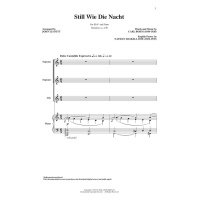 Bohm Still wie die Nacht (Calm as the Night) Chor SSA Klavie