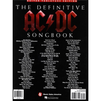 The Definitive AC/DC Songbook - Updated Edition Gitarre TAB 