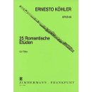 Koehler 25 romantische Et&uuml;den Op 66 Fl&ouml;te ZM12240