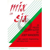 Wanders Mix on Six 29 Pieces for Guitar  gallery