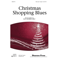 Gray Christmas Shopping Blues Chor SSA H gallery