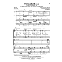 Nordquist Wonderful Peace Chor SATB WW1408 2