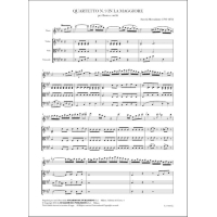 Mercadante Quartetto N. 9 La Maggiore Streichensemble Fl&oum