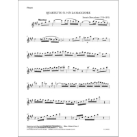 Mercadante Quartetto N. 9 La Maggiore Streichensemble Fl&oum