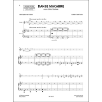 Saint-Saens Danse Macabre Op 40 Violine Klavier DF16279 2
