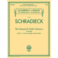 Schradieck The School of Violin Technics Complete HL50490033
