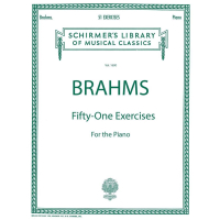 Brahms 51 Exercises Klavier GS26043 gallery