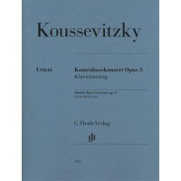 Koussevitzky Double Bass Concerto Op. 3  gallery