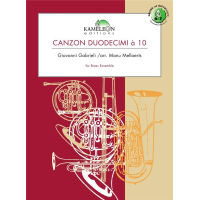 Gabrielli Canzon Duodezemi a 10 Brass Ensemble...