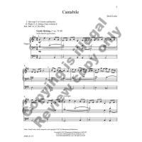 Lasky 5 Lyrical Pieces Orgel MSM10-374 4