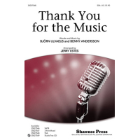 Andersson Thank You for the Music Chor SSA Klavier HL3502756