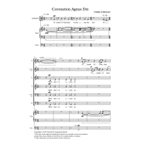 ORegan Coronation Agnus Dei Chor SATB Orgel NOV297552 2