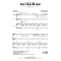 Mercury Dont stop me now Chor SSA Klavier HL00252652 2