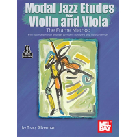 Silverman Modal Jazz Etudes for Violin and Viola Audio MB310