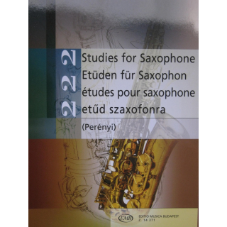 Perenyi 222 Et&uuml;den Saxophon EMB14371