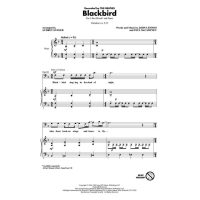 Lennon Blackbird Chor 3-Part Klavier HL08552121 2