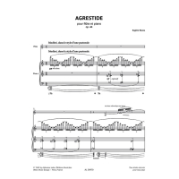 Bozza Agrestide Op 44 Flöte Klavier AL30970 2