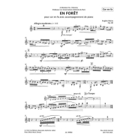 Bozza En Foret Op 40 Horn F Klavier AL30988 2