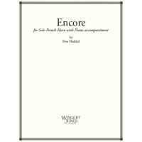 Don Haddad Encore Horn Klavier WJ3050410