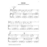 Amy Winehouse Back to Black Klavier Gesang Gitarre Songbook 