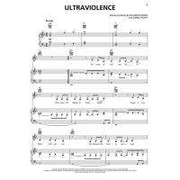 Lana Del Rey Ultraviolence Klavier Gesang Gitarre Songbook H