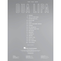 Dua Lipa Klavier Gesang Gitarre Songbook HL00278038 2