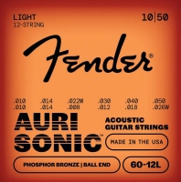 Fender 60-12L AuriSonic String Set Acous gallery