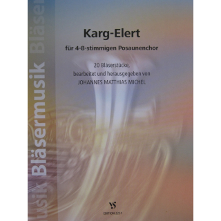 Karg-Elert f&uuml;r 4-8-stimmigen Posaunenchor VS2251