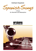 Kopetzki Spanish Songs Marimba Altsaxoph gallery