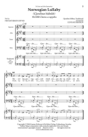 Offvid Norwegian Lullaby Gjendines Badnlat Chor SSATBB WW151