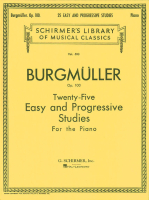 Burgmüller 25 Easy and Progressive Studi
