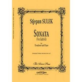 Sulek Sonata Vox Gabrieli Posaune Klavier BIM-TB39
