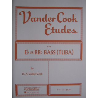 Vander Cook Etudes Eb oder BBb Tuba HL04470830