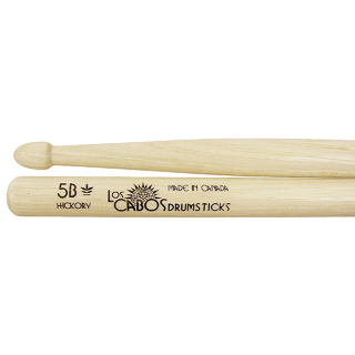 Los Cabos White Hickory 5B Drumsticks 1 Paar