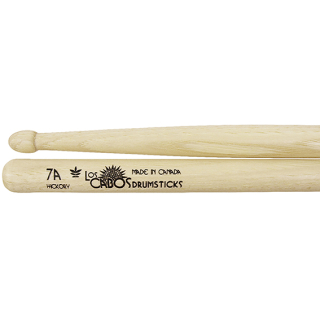 Los Cabos White Hickory 7A Drumsticks 1 Paar