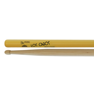 Los Cabos White Hickory 5A Yellow Jacket mit Gummi 1 Paar