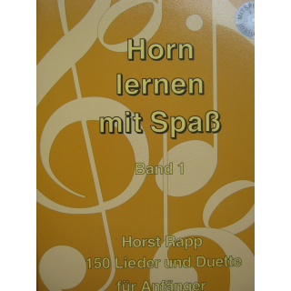 Rapp Horn lernen mit Spaß Band 1 CD HR-HS1