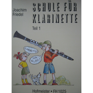 Friedel Schule fuer Klarinette 1 FH1025