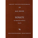 Reger Sonate 2 G-Moll op 28 Cello Klavier WW138