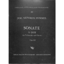 Hummel Sonate A-Dur op 104 Cello Klavier WW19