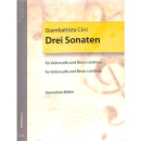 Cirri 3 Sonaten Cello Klavier N1283 
